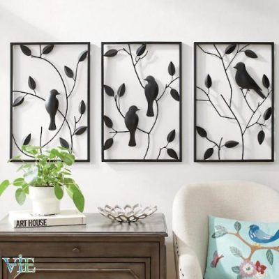 Tranh chim chúc phúc phong thuỷ hợp mệnh mộc