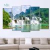 Tranh phong cảnh thác nước - tranh Vie VN021