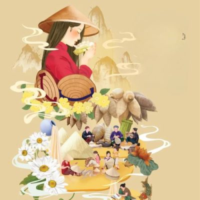 tranh canvas Hà Nội