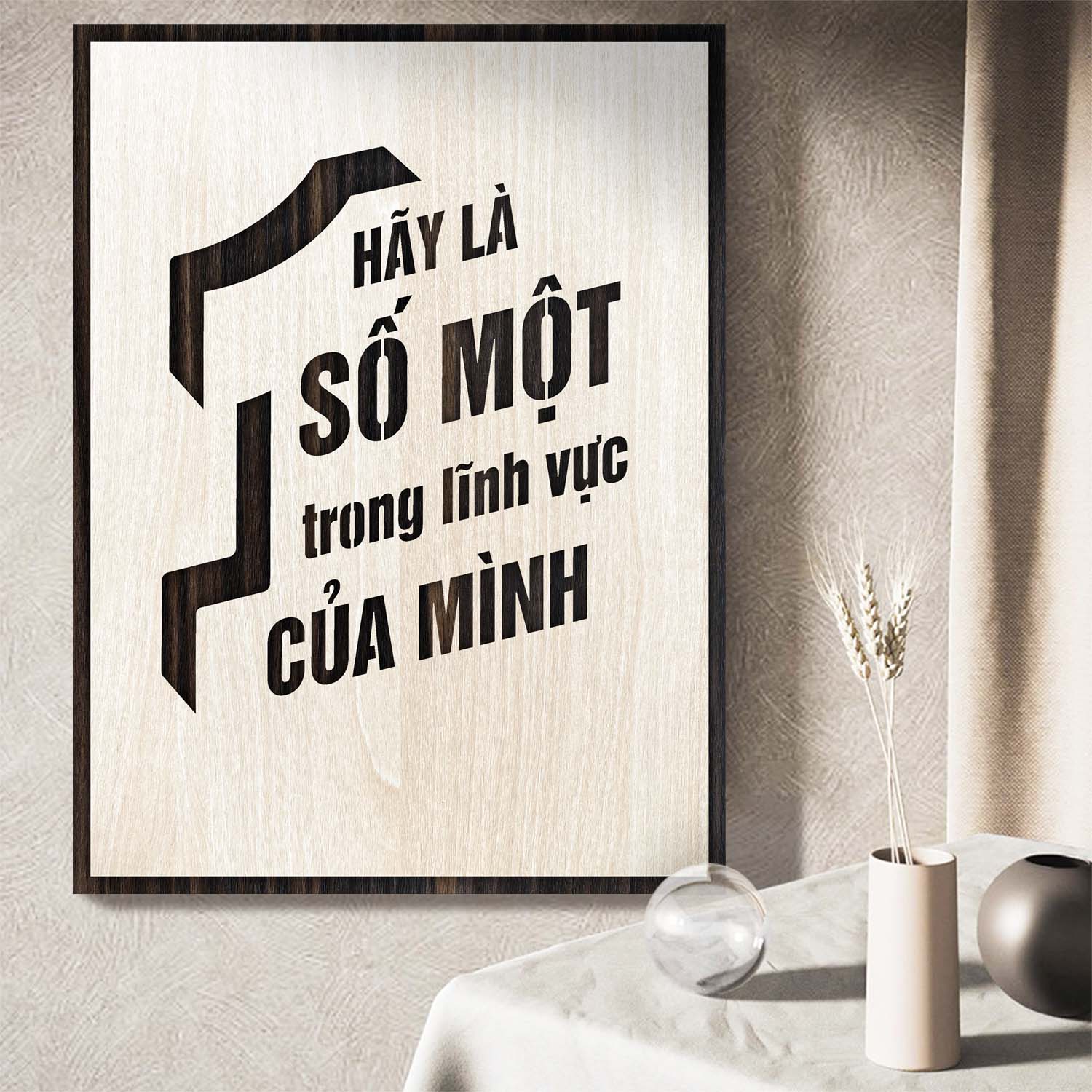 Tranh slogan văn phòng