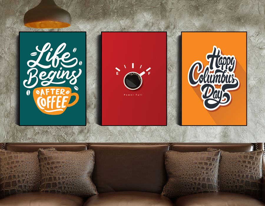 tranh canvas cho quán cafe