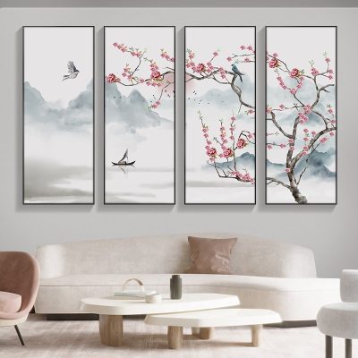 tranh treo tường phòng khách hiện đại