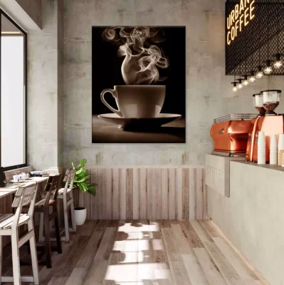 tranh canvas cho quán cafe