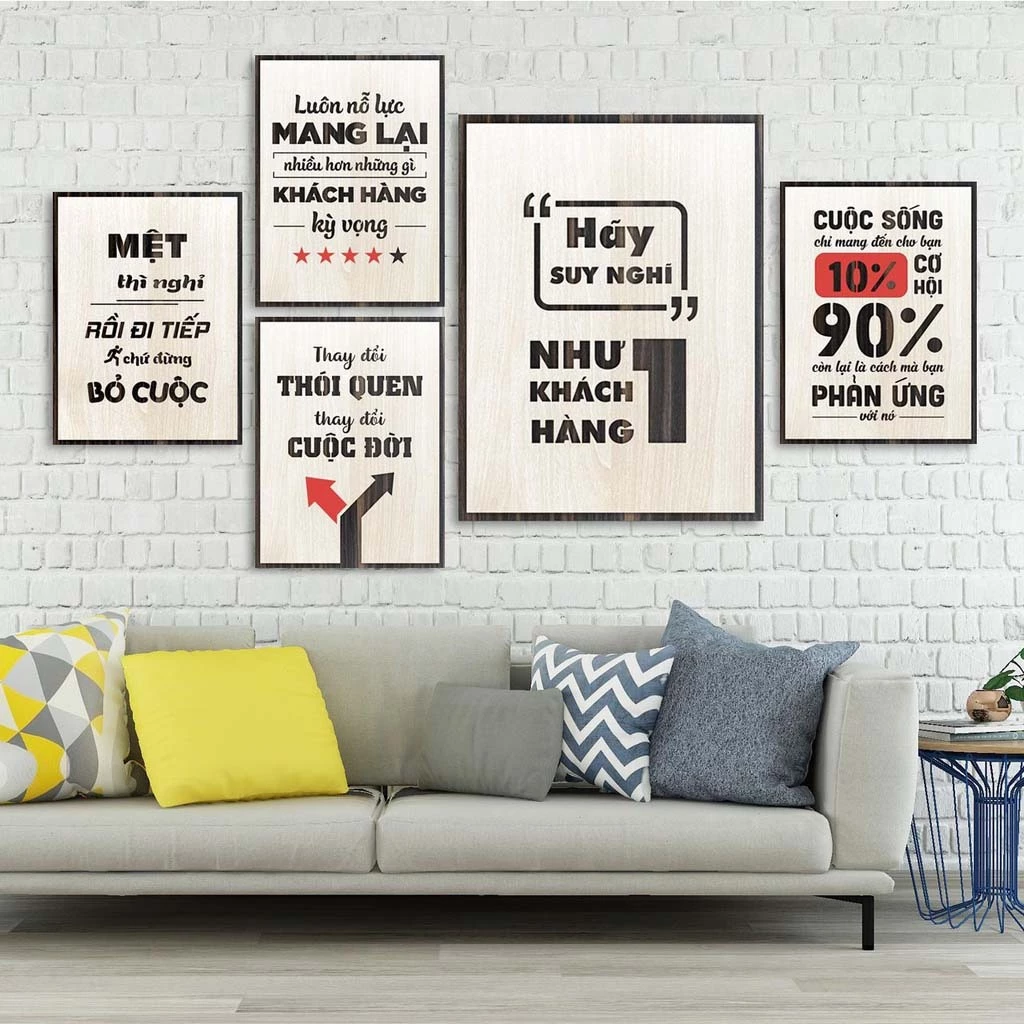 tranh cổ động slogan
