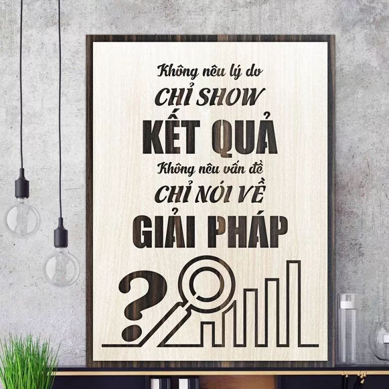 tranh cổ động slogan