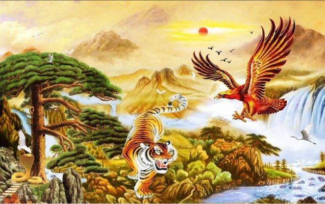Tranh cho người mệnh hỏa