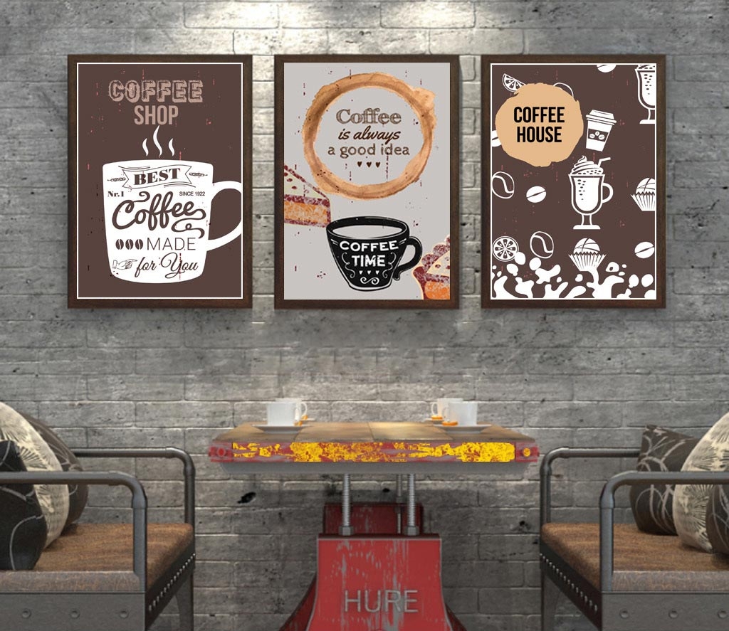 Tranh canvas cho quán cafe