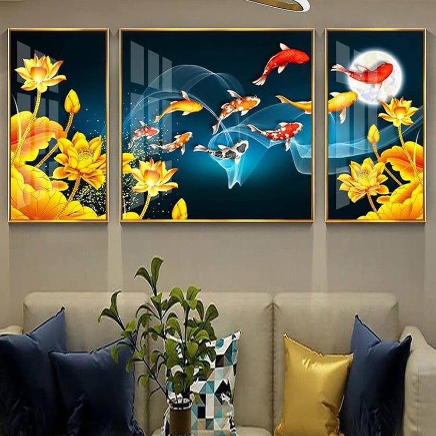 Tranh treo tường phòng khách cao cấp